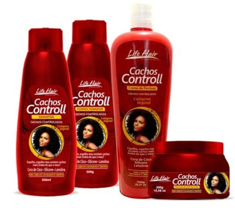 Life Hair Kit Cuidado Hogar Control Rizos + Crema Peinar 1kg