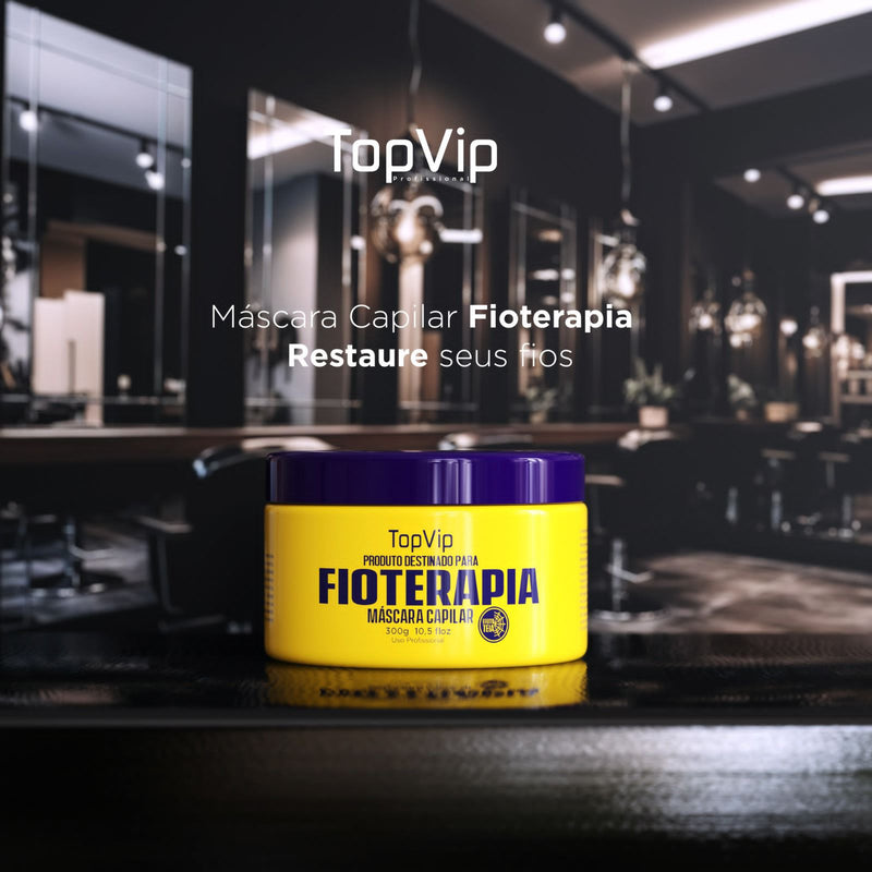 Top Vip Fioterapia Máscara Capilar 300 gr/10.5 oz/Hair Home Care