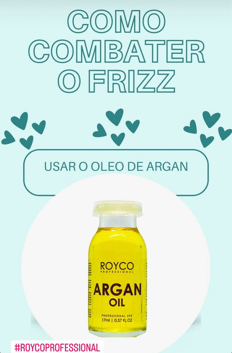 Óleo de Argan Tip da Royco Professional/ 0,5 oz/15 ml/ 3x15ml