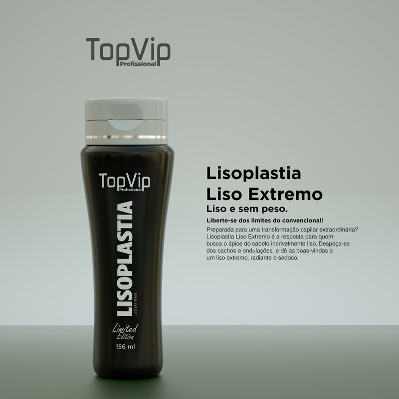 Top Vip Cosmetics Lisoplastia Tratamento de Queratina Brasileira 156ml/5oz