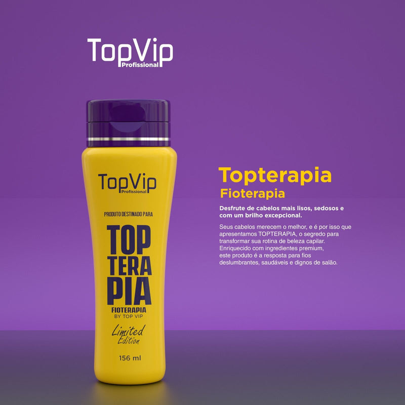 Top Vip Cosmetic Topterapia Tratamiento de queratina brasileña/versión mini - 5 oz 