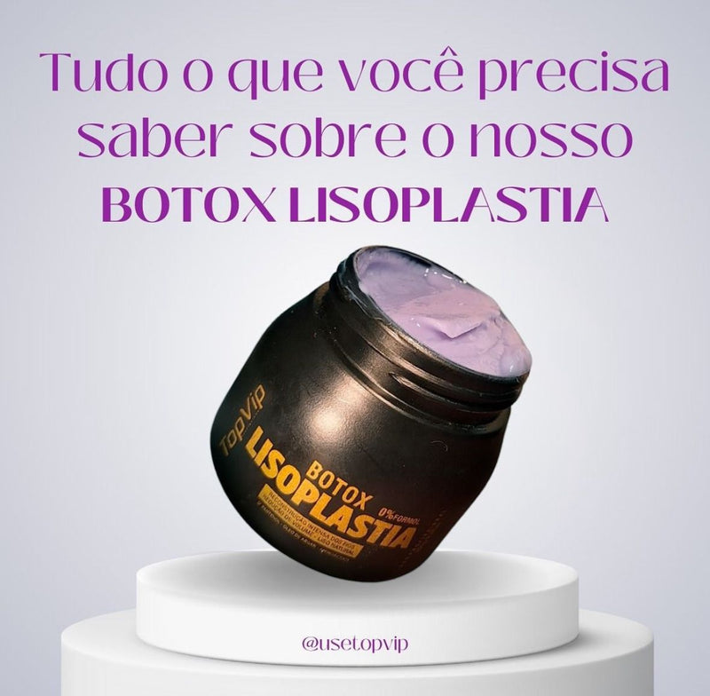 Top Vip Cosmetic Lisoplastia Free B-tox | Brazilian Hair B-tox/1 kg