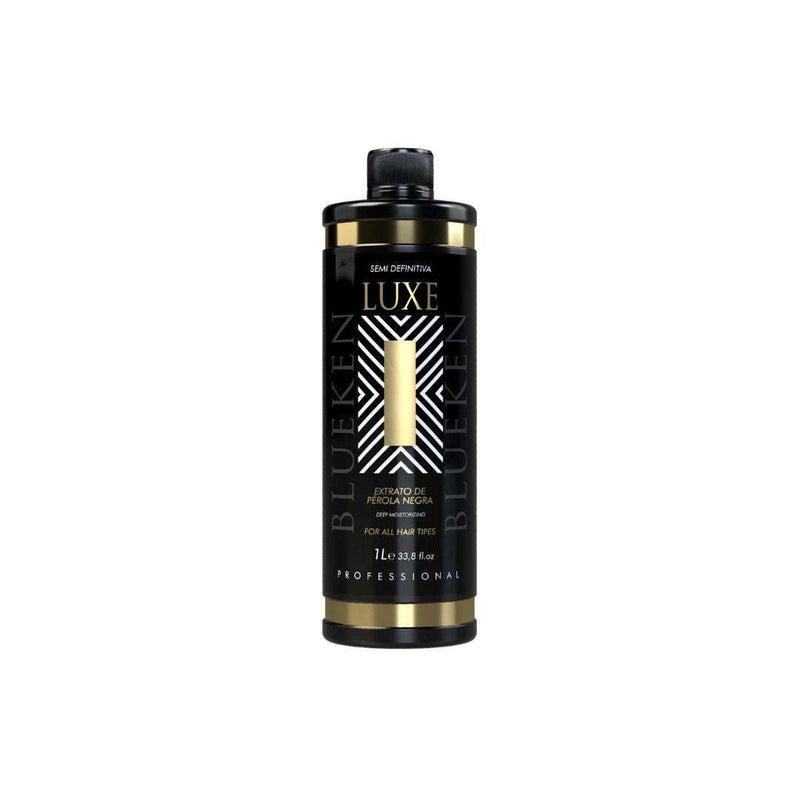 Blueken Luxe Semi Definitive Brazilian Blowout 1L for hair straightening and volume reduction