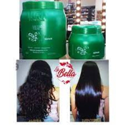 Bonequinha Escandalosa BtoxRepository Okra Pro Repair 250g/8.81fl.oz - Bonequinha Escandalosa | Brazilian Keratin Treatment