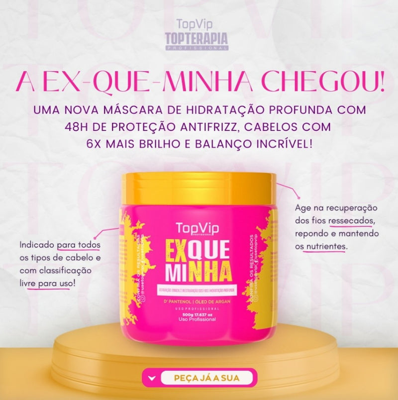 Exqueminha Hair Mask 500g - Deep Hydration and Intense Repair