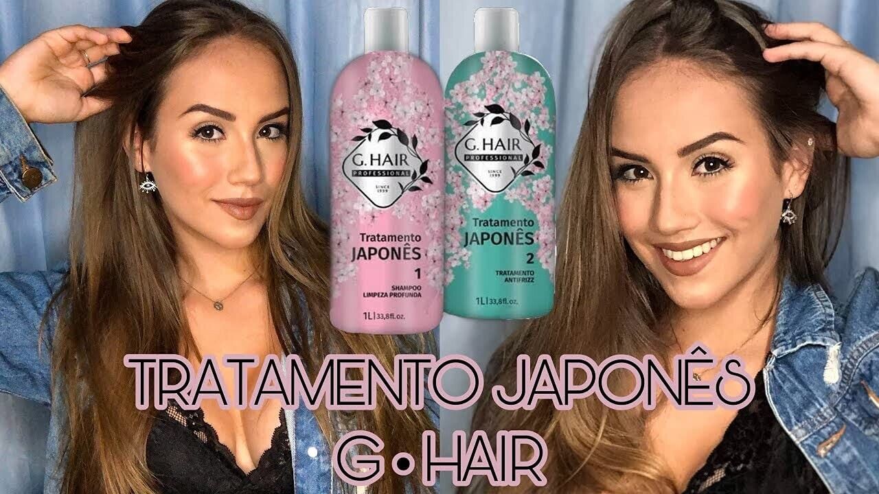 G.Hair Japanese Treatment enriched with amino acids, goji berry, and blueberry for hair repair and smoothness