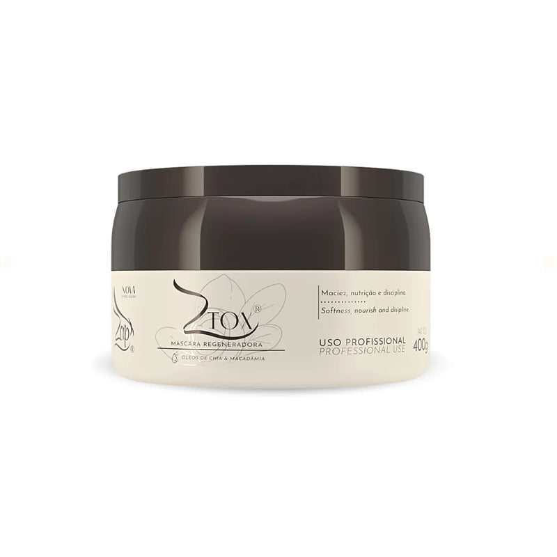 Zap Ztox Professional alisa e elimina o Frizz 4000g/8,81fl.oz - Zap Cosmetic | Tratamento de Queratina Brasileira | Escova Progressiva | Sistema Alisador Alisador