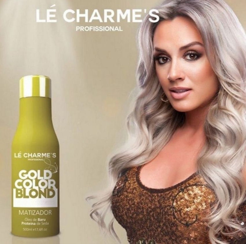 Le Charmes Gold Matizador Juju Intensy Color - Perolado/Pearly 300ml