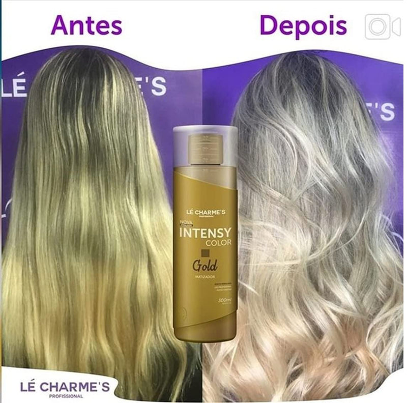 Le Charmes Gold Matizador Anti-Yellow Mask for Blonde Hair Treatment