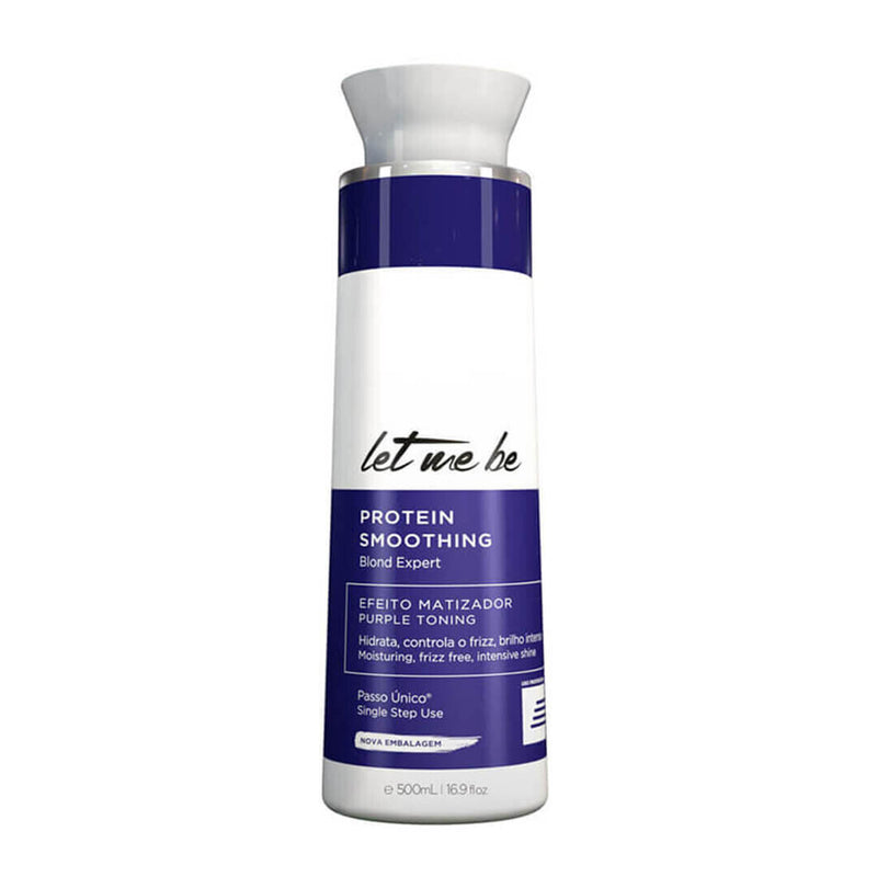 Let Me Be Blond 500ML Protein Smoothing Toner Single Step Blonde Hair Treatment