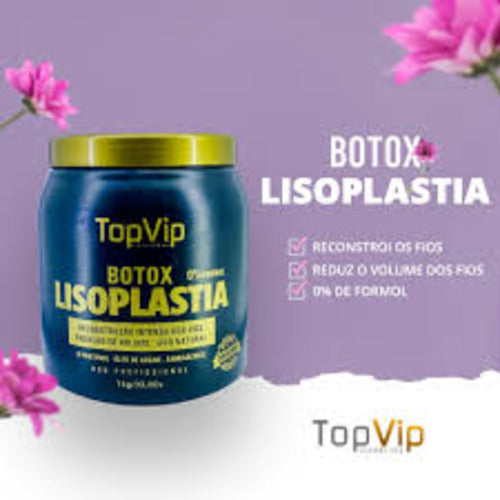 Top Vip Cosmetic Lisoplastia Free B-tox | Brazilian Hair B-tox/1 kg