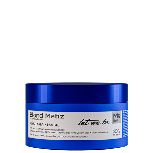 Let me Be - Mascarilla Hair B-tox Blond Tint Ultra - Efecto tinte | 250g