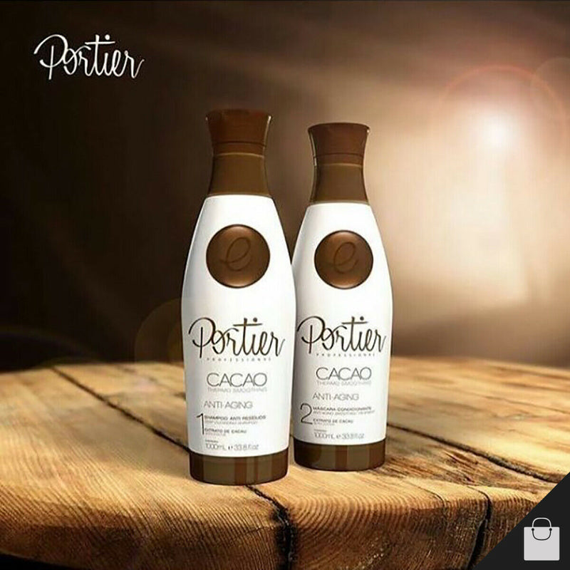 Portier Cacao Anti-Waste Shampoo for deep cleansing with cocoa extract