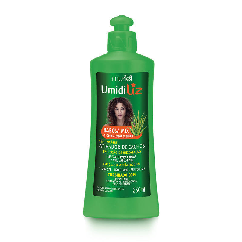 Muriel Humidiliz con Aloe Vera Mix 250 ml/8.8 0z- Activador de Rizos