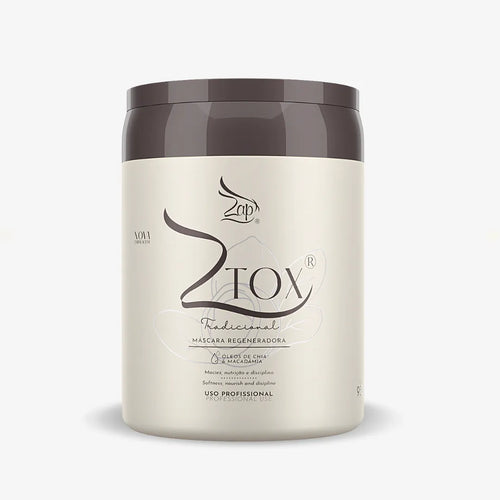 Zap Ztox Professional Straights and Eliminates the Frizz 33.51fl.oz Zap Cosmetic  Brazilian Keratin Treatment  Hair B-tox  Straightening Smoothing