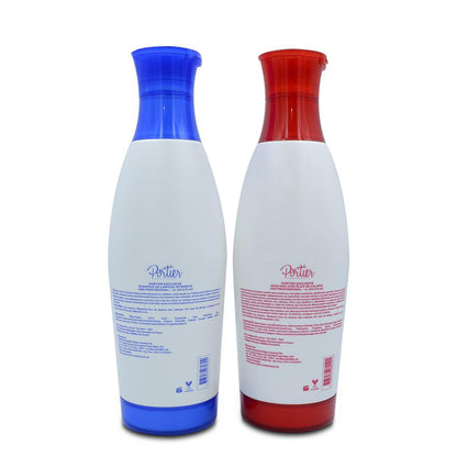 Cepillo Progresivo Exclusivo Portier Plano y Forrado - Portier | Tratamiento de Queratina Brasileña | Cepillo progresivo | Sistema Alisador Alisado