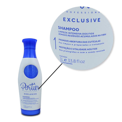 Cepillo Progresivo Exclusivo Portier Plano y Forrado - Portier | Tratamiento de Queratina Brasileña | Cepillo progresivo | Sistema Alisador Alisado