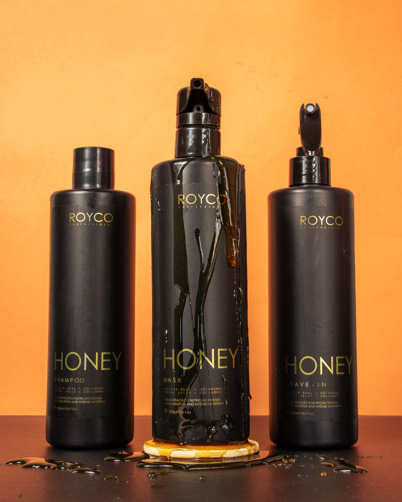 Honey Hair Treatment Kit 500ml - Royco