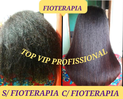 Top Vip Cosmetic Topterapia Tratamiento Queratina Brasileña 1000ml Cepillo Progresivo Sistema Alisador Sellado Térmico