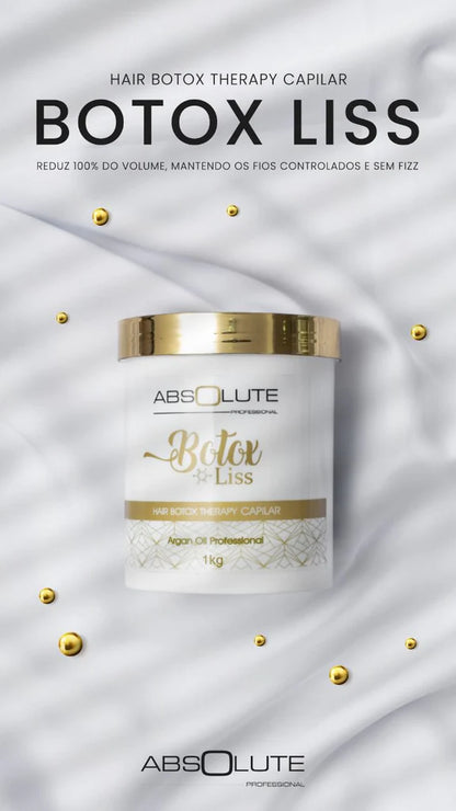 Brazilian Hair B-tox Liss Treatment For All Hair Types - Absolute Cosmetic | Brazilian Keratin Treatment/ 1kg