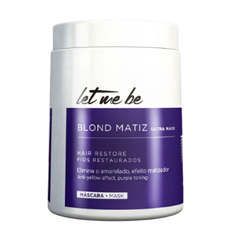 Let Me Be B-Btox Blond Matiz Tint Platinum Effect 1kg/35.2fl.oz - Let me Be | Brazilian Keratin Treatment