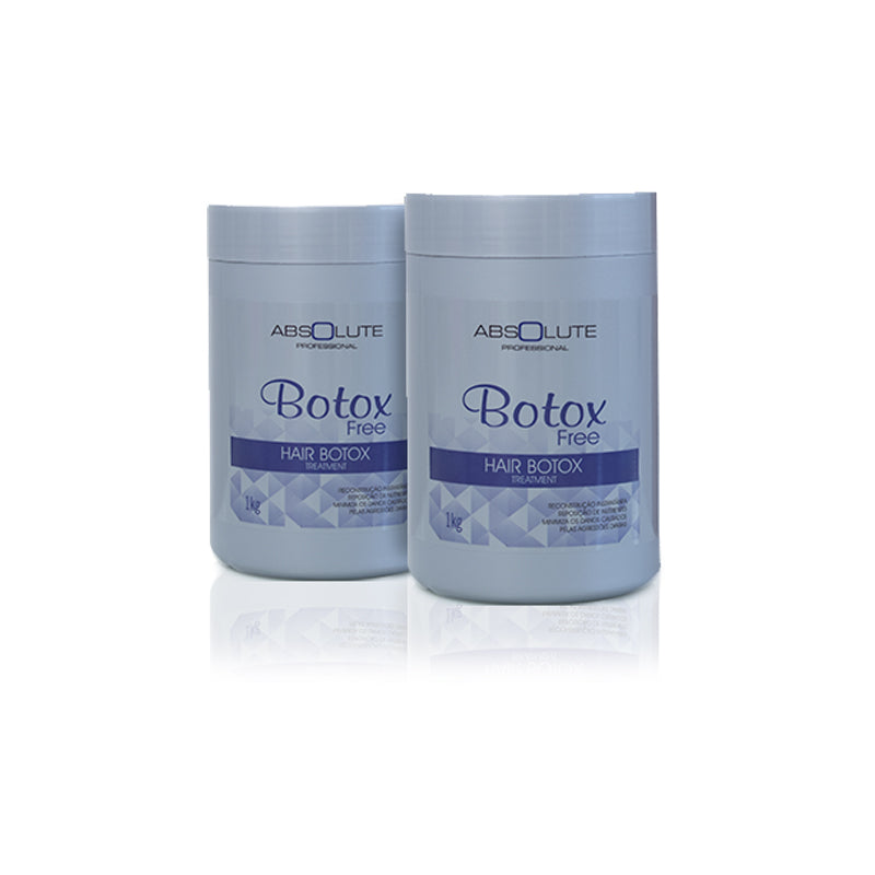 B-tox Free Absolute Blond - Brazilian keratin treatment for platinum blonde hair, 1kg