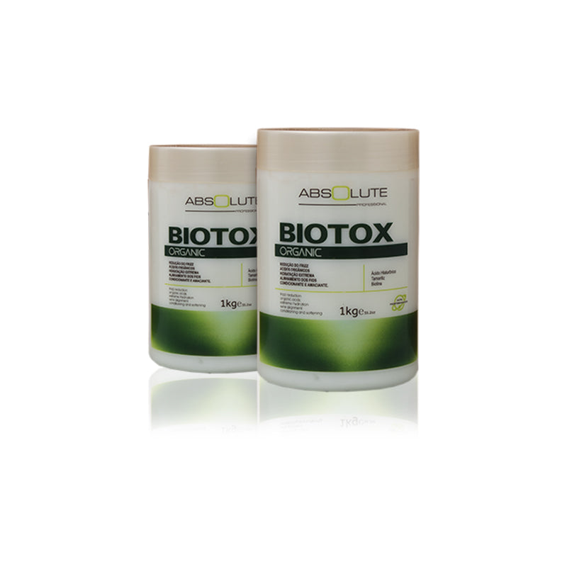 Biotox Organic 0% Formaldehyde hair B-tox treatment by Absolute Cosmetic for hydration and frizz control