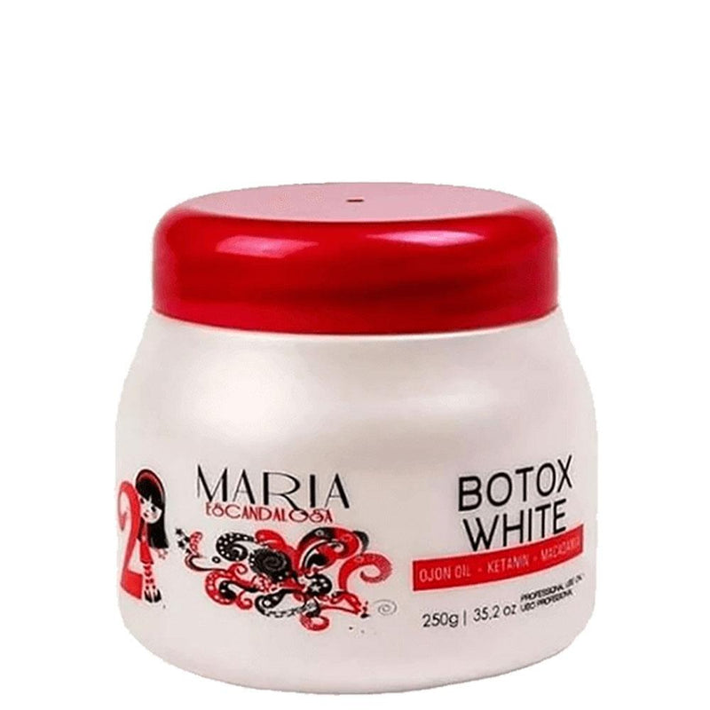 Bonequinha Escandalosa Capillary White 250g for intensive hydration and volume reduction