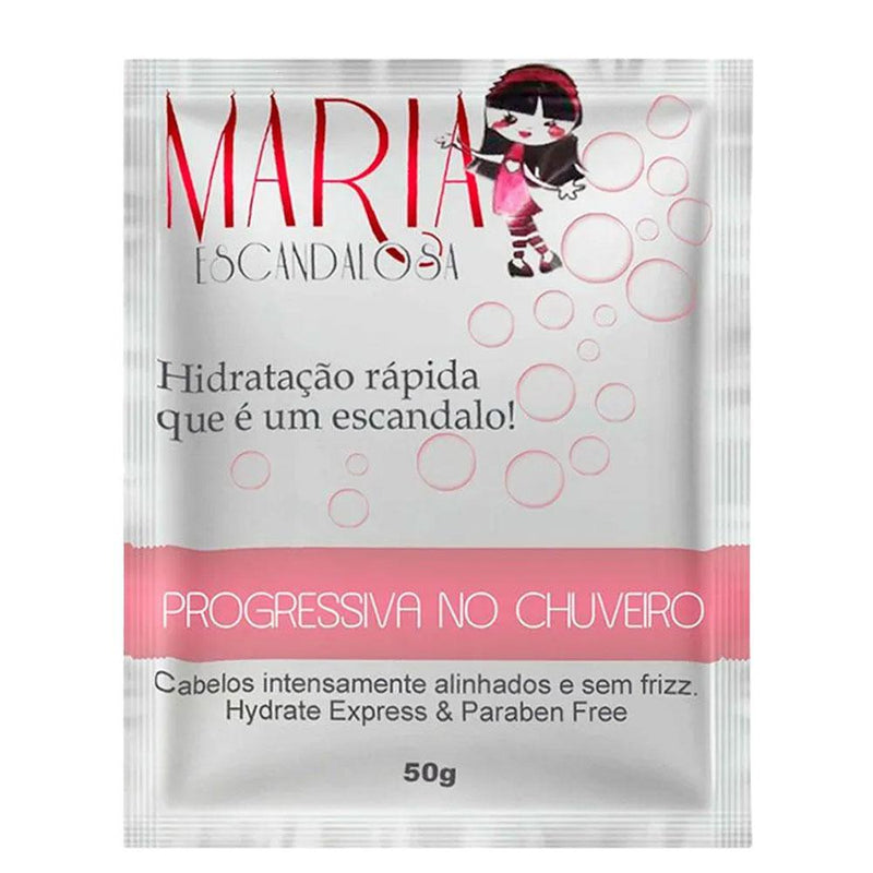 Bonequinha Escandalosa Progressive Shower Sachet 50g / 1.7fl.oz - Quick and Easy Brazilian Keratin Treatment