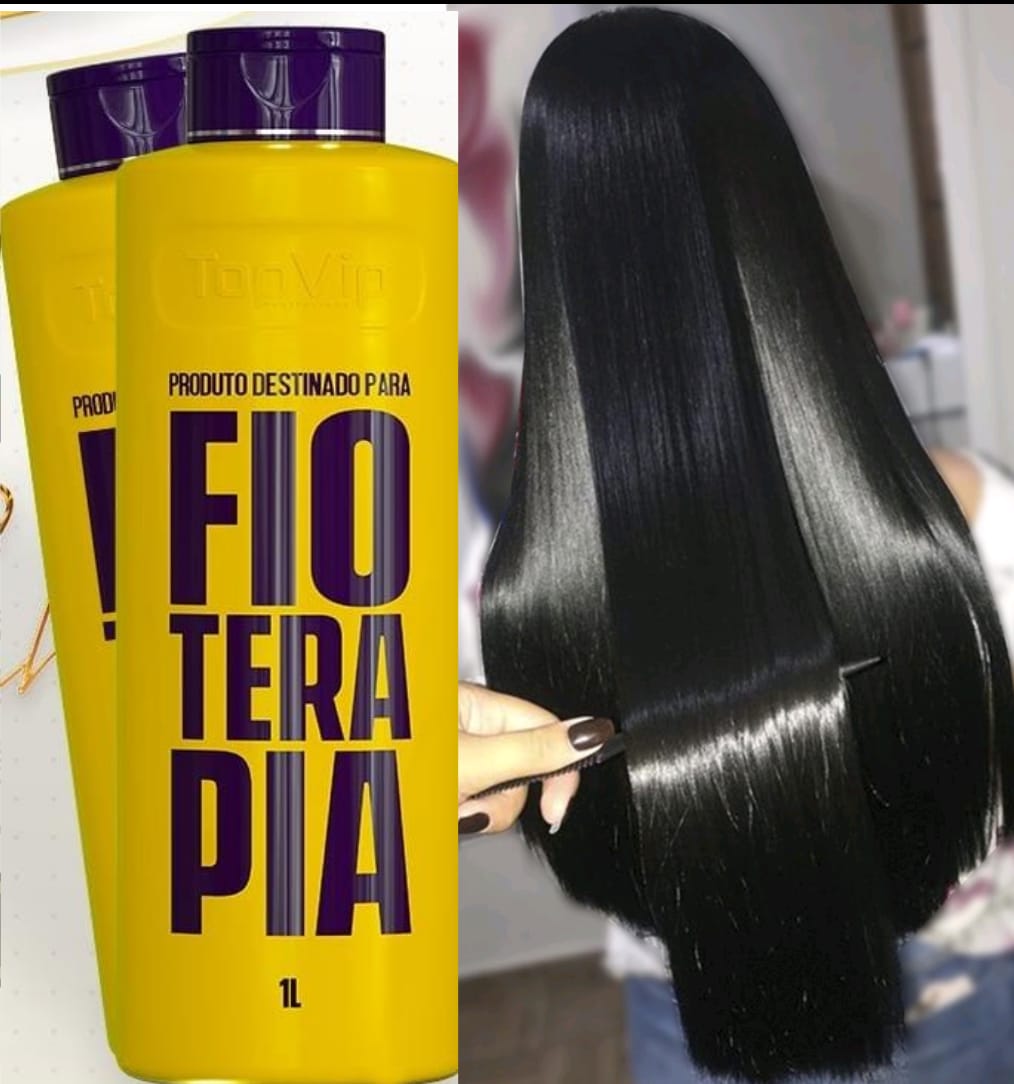 Top Vip Cosmetic Topterapia Brazilian Keratin Treatment - 1000ml for Straightening and Smoothing