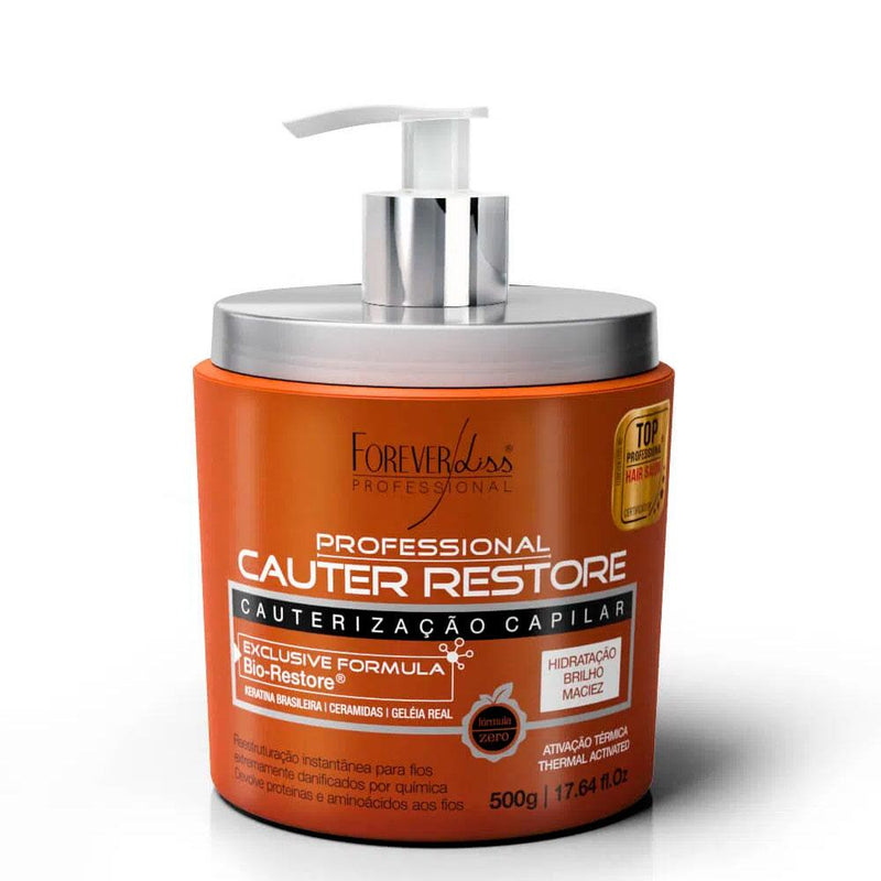 Forever Liss Cauter Restore Mask 500g for Hair Repair and Reconstruction