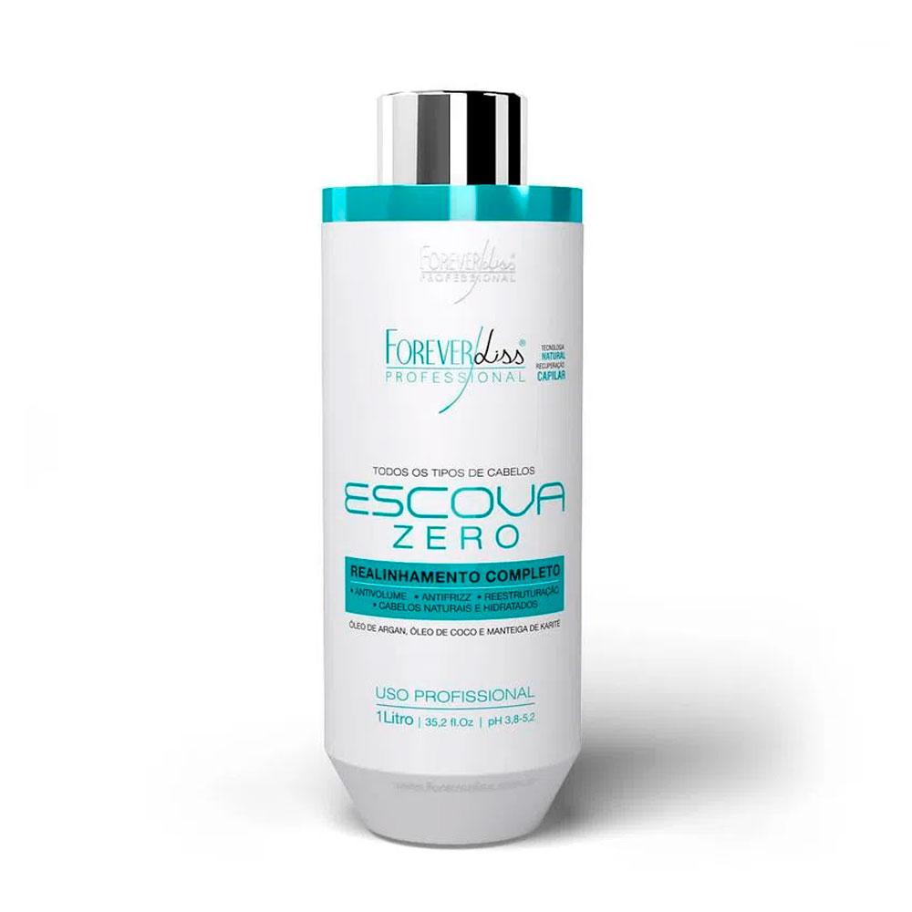 Forever Liss Progressive Brush Zero 1L for Brazilian Keratin Hair Treatment and Smoothing