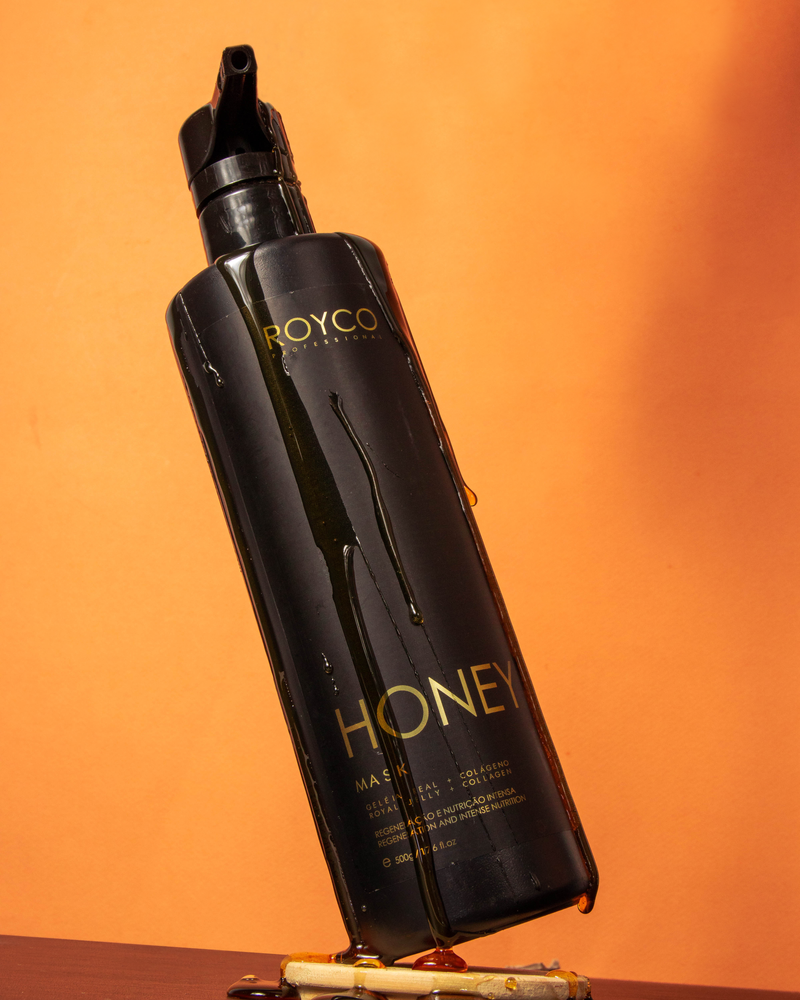 Honey Leave-In Conditioner for frizz control and shine 500ml