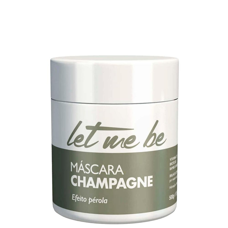 Let Me Be Champagne Mascara 500g - Pearl Effect Tinting Mask for Blonde Hair