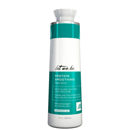 Let Me Be Protein Smoothing Formaldehyde-Free Treatment 1 Liter - Brazilian Keratin Treatment