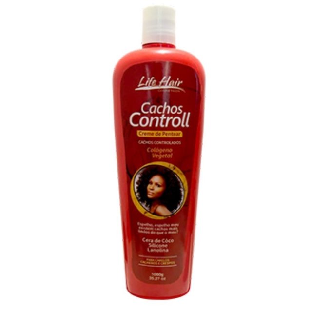 Life Hair Curly Control Cream - front view showing product details