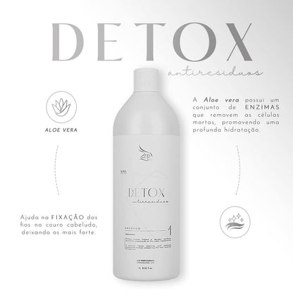 Zap Cosmetics hair alignment system for natural straightening and shine