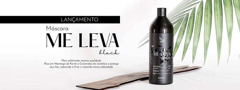 Zap Progressive Kit Me Leva Professional 2x1L/2x33.81fl.oz - Zap Cosmetic | Tratamiento de Queratina Brasileña | Cepillo progresivo | Sistema Alisador Alisado